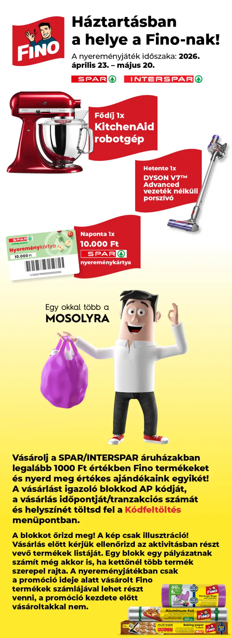 A promóció plakátképe.